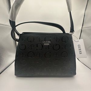 NWT black guess crossbody bag